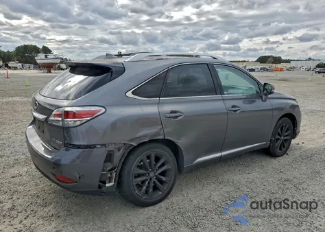 2015 Lexus Rx 350 z USA, uszkodzony, nr VIN JTJZK1BA3F2425798